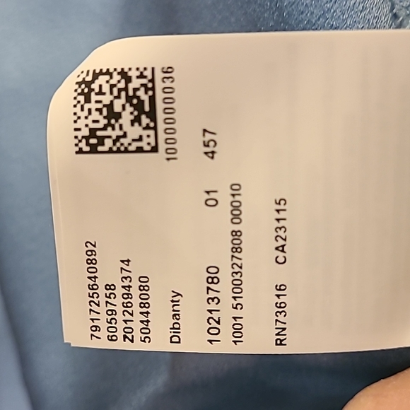 Kimono Sleeve Dress In Crepe/Satin trim - Lt.Blue Sold Out HUGO BOSS Size US 8 - Picture 14 of 14